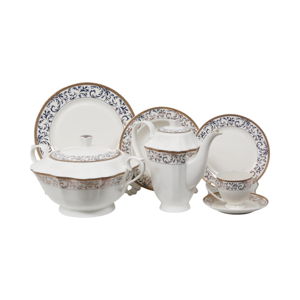 DINNER SET 85PC BONE CHINA YF03
