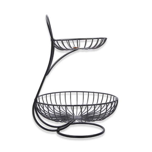 FRUIT BASKET 2TIRE BLACK IR TM2