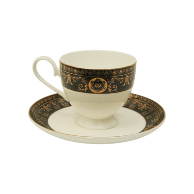 CUP & SAUCER BONE CHINA JOHN ADAMS C3 FT (Pack of 6)