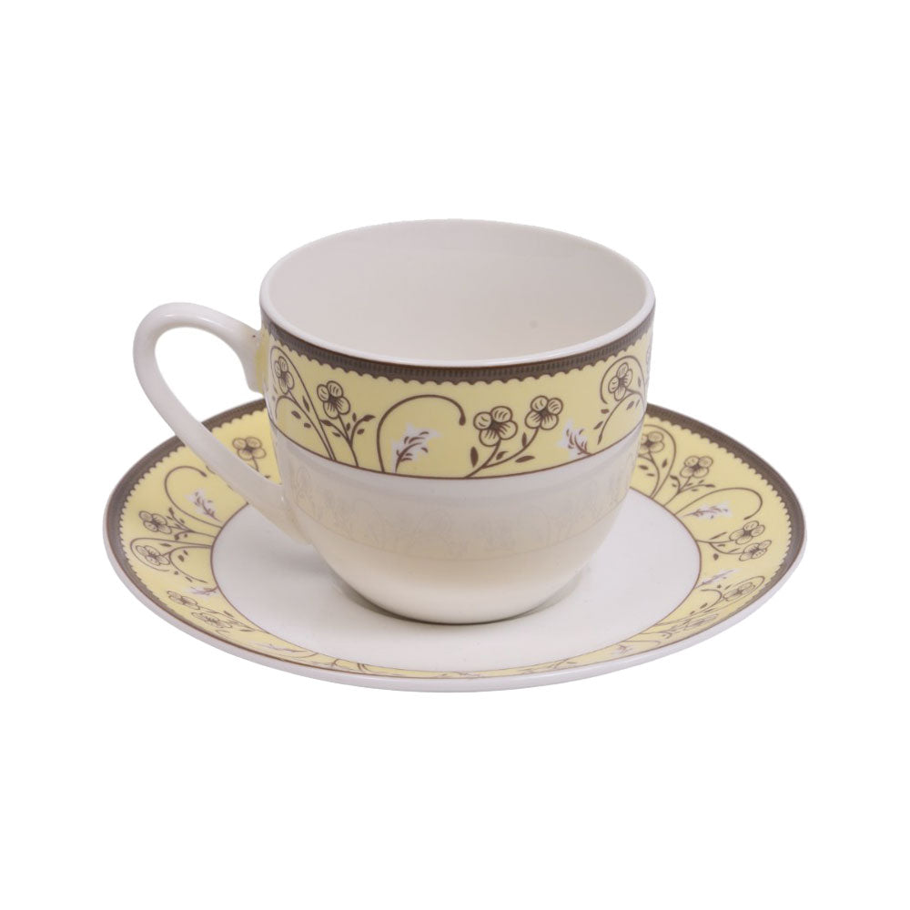 CUP & SAUCER BONE CHINA B06AMT (Pack of 6)