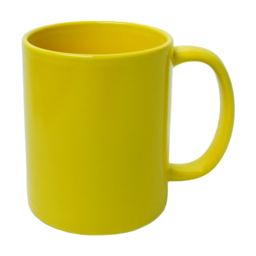 MUG STONEWARE 100 YELLOW FT