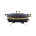 DONGA PORCELAIN OVAL 13INCH BLACK