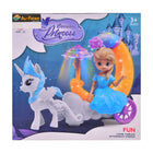 HJ538G PRINCESS FUN CARRIAGE B/O IR