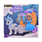 HJ538T PRINCESS FUN CARRIAGE B/O IR