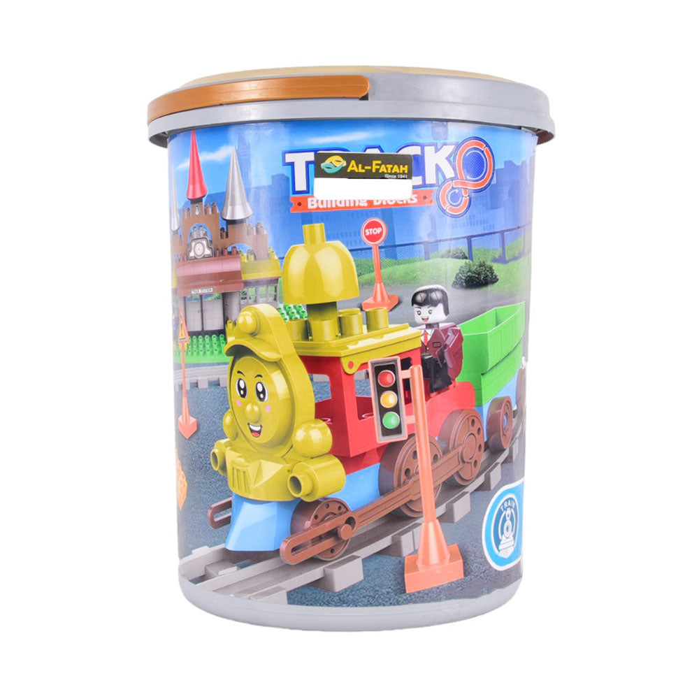 HJ-35014A GOLDKIDS TRACK BUILDING BLOCKS 109PC IR