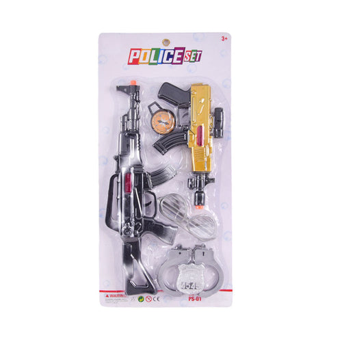 PS-01 POLICE WEAPON SET ASST IN CARD A.I