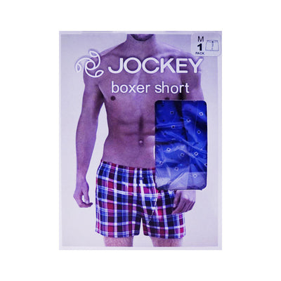 JOCKEY WOVEN BOXER SHORT MULTI MED 1PC 6378
