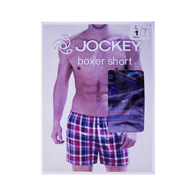 JOCKEY WOVEN BOXER SHORT MULTI LARGE 1PC 6378