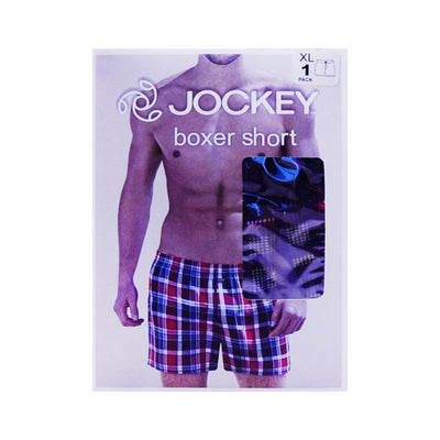 JOCKEY WOVEN BOXER SHORT MULTI XL 1PC 6378