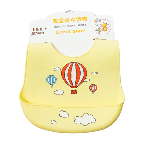 BABY PLASTIC SILICONE BIB MDW-23 CHI 8065