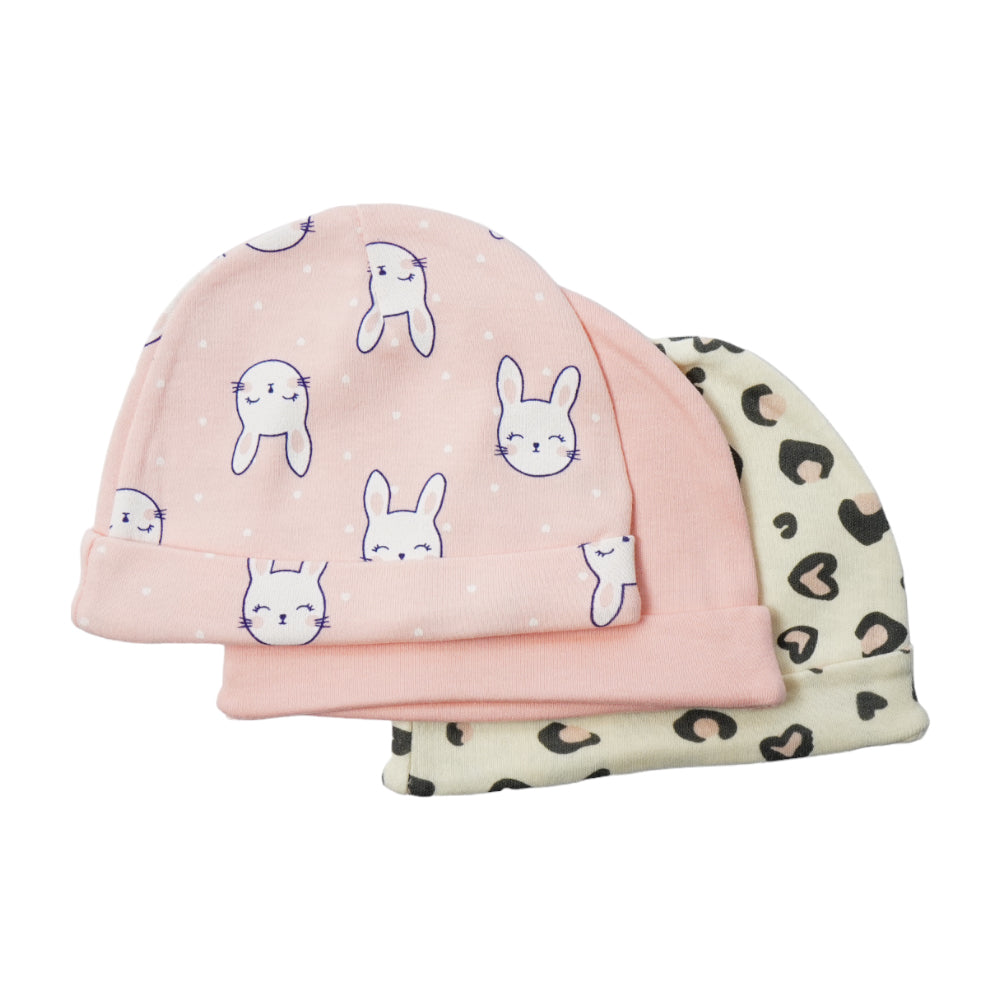 BABY COTTON CAP 3PC SET MDW-23 CHI COTSS46