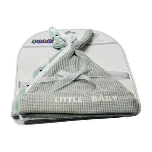 BABY COTTON CAP 3PC SET MDW-23 CHI BH343