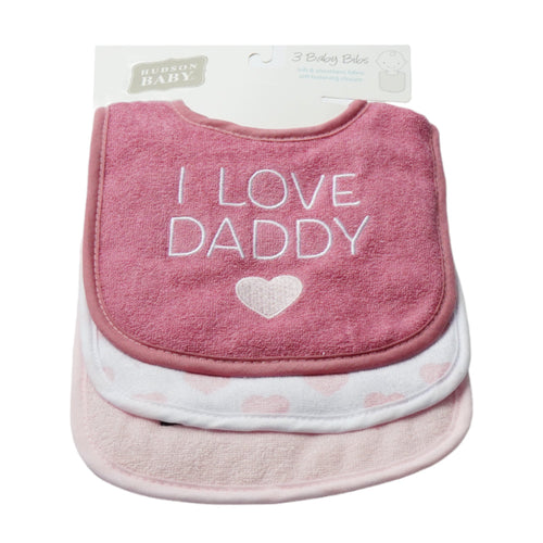 BABY BIB 3PC PACK MDW-23 CHI 23484