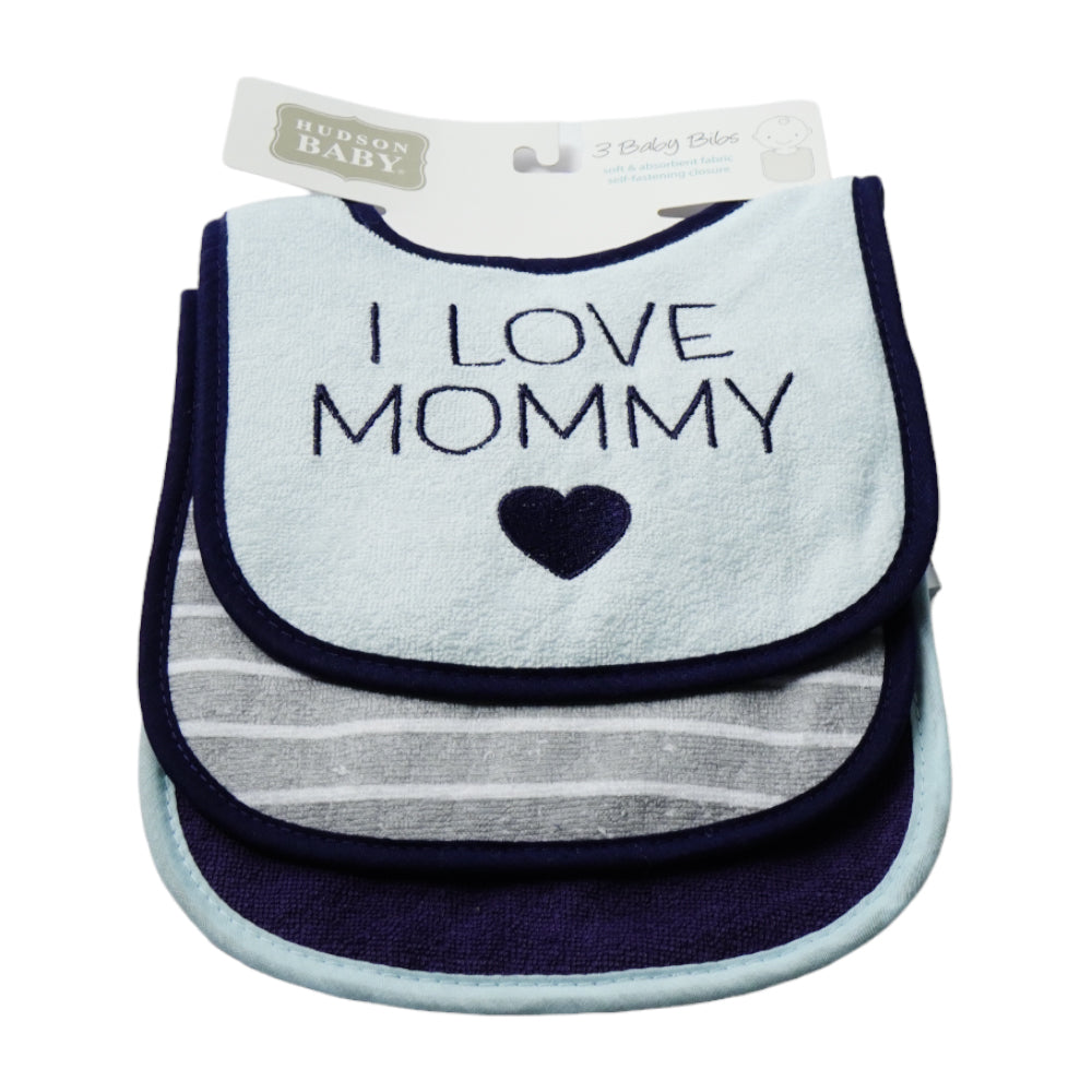 BABY BIB 3PC PACK MDW-23 CHI 23478