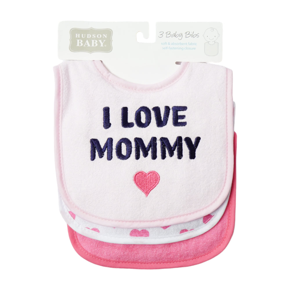 BABY BIB 3PC PACK MDW-23 CHI 23483
