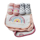 BABY BIB 3PC PACK WITH 2 PAIR BOOTIES MDW-23 CHI 19608