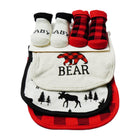 BABY BIB 3PC PACK WITH 2 PAIR BOOTIES MDW-23 CHI 17597