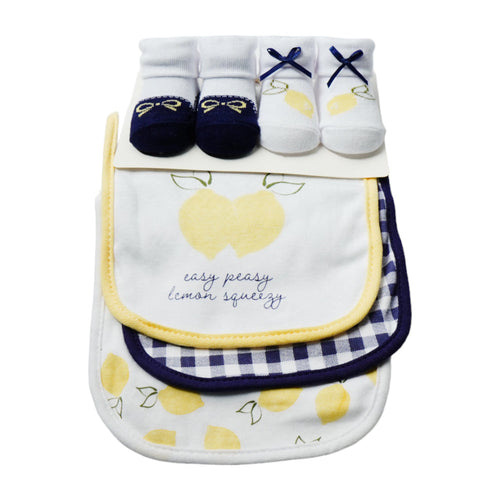 BABY BIB 3PC PACK WITH 2 PAIR BOOTIES MDW-23 CHI 56185