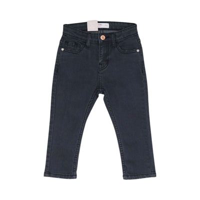 GIRLS DENIM PANTS HOP & ROLL GREY MZW-23 2-3 YEAR JBD401