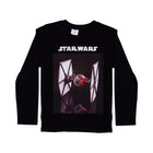 BOYS L/S T-SHIRT HOP & ROLL BLACK MZW-23 6-7 YEAR JB215