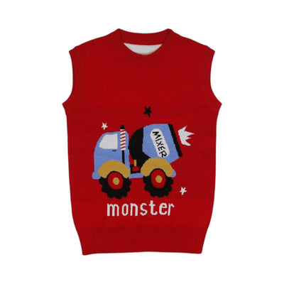 BOYS S/L SWEATER MDW-23 5-6 YEAR A-17