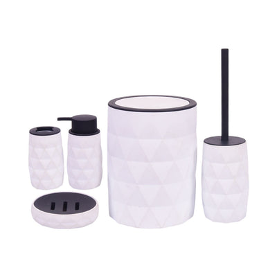 BATHROOM SET 5PC ACRYLIC IR KL9136