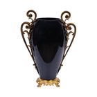 VASE CRYSTAL BRASS IR E8-B1027M-3 JS111-D14-5