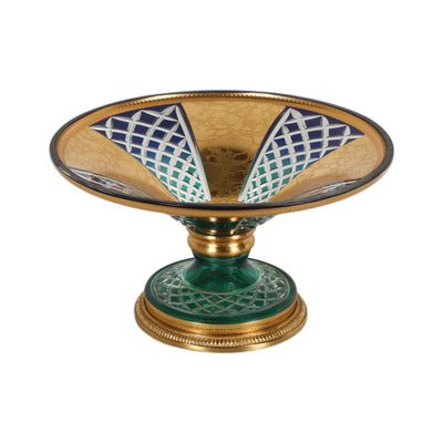 BOWL CRYSTAL BRASS IR E9-B3050-1 JSC24-713