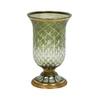 VASE CRYSTAL BRASS IR E9-C6014-1 JSC23-837