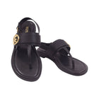 MK CARMEN THONG SANDAL 49S2CRFA1L BLK 7.5 (IR)