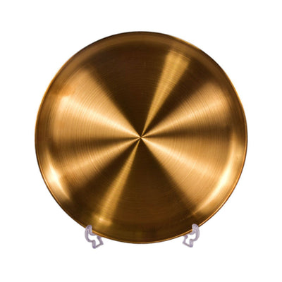 TRAY STEEL GOLDEN ROUND 30 CM 6-2/8-11/19-11/1230