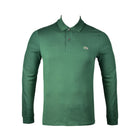 LAC MEN L/S POLO SHIRT L1312-132 GRN S (IR.S)