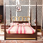 BED WITH SIDE TABLE 9C