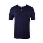 TH MEN S/S R.NECK SHIRT 09T4418411 NVY L (IRS)