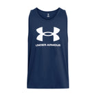 UA MEN TANK 1382883-408 NVY M (IRS)