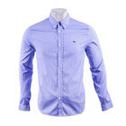 LAC MEN L/S BUTTONDOWN SHIRT CH2932-F62 BLU/WHT L (IRS)