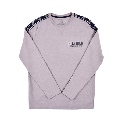 TH.MEN L/S R.NECK TERRY SHIRT 09T4087004 GRY S (IRW)
