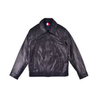 TH MEN L/S LEATHER JACKET 158AU855 BLK L (IRW)