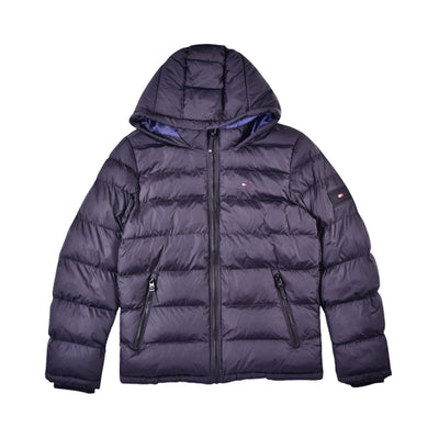 TH MEN L/S PUFFER JACKET 158AN508 BLK S (IRW)