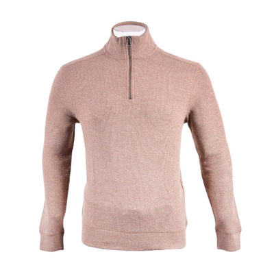 BANANA REPUBLIC MEN L/S H-ZIPPER SWEATER 1799236 TAN S (IRW)