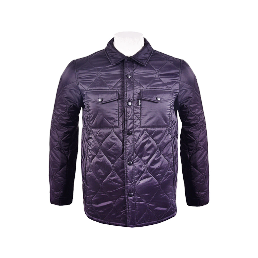 CK MEN L/S PUFFER JACKET CM251460 BLK L (IRW)