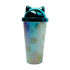 MUG WITH STRAW ACRYLIC 380 ML IR JL38023 BLUE