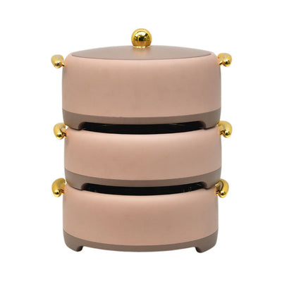 HOT POT SET 3PC FOREVER GOLD EG9253 COFFEE