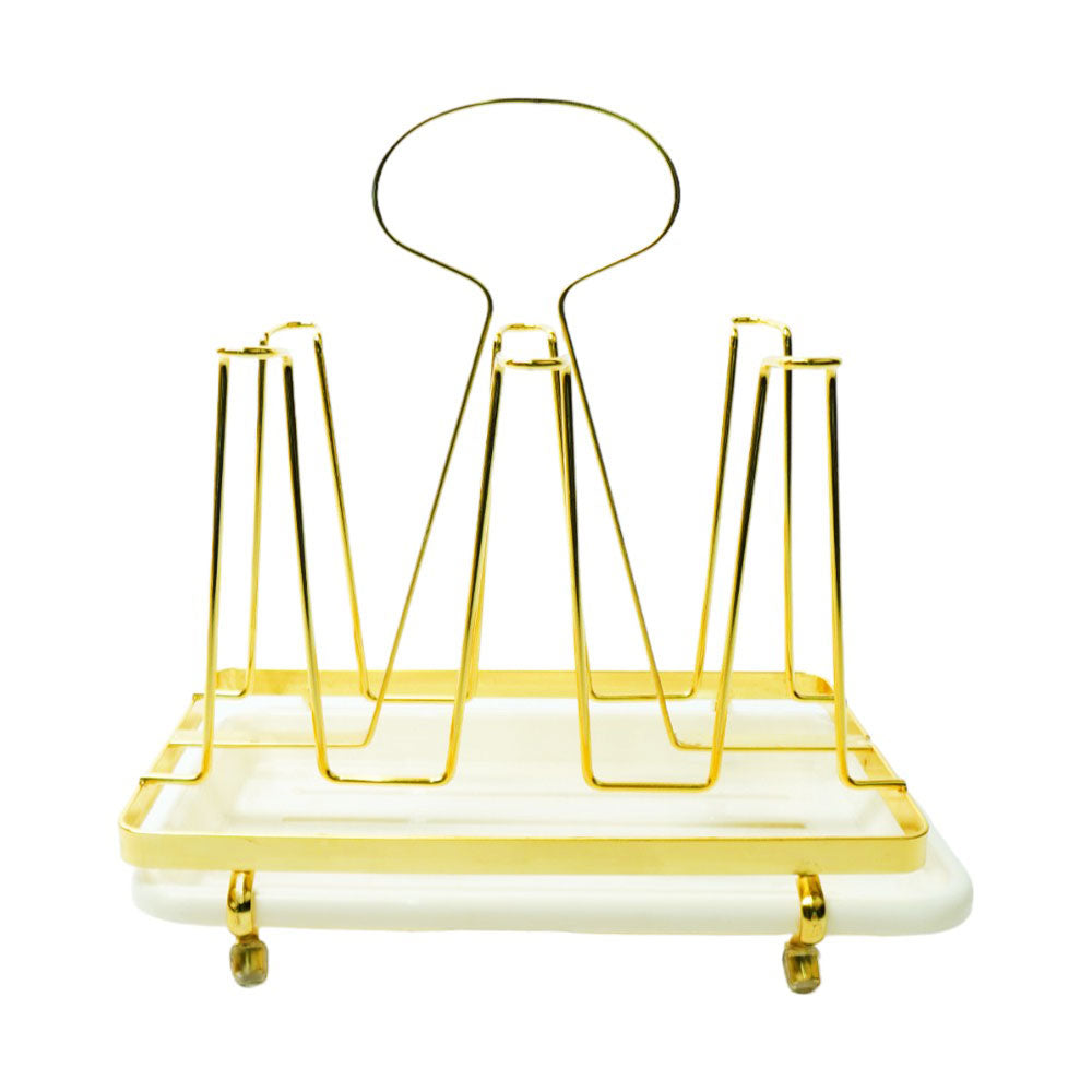GLASS STAND GOLDEN DS22088G