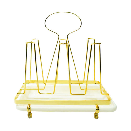 GLASS STAND GOLDEN DS22088G