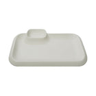 DISH CHIP & DIP RECTANGULAR WHITE 12.5X8INCH 379016 HGK