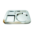 TRAY STEEL 4 PARTITION LARGE M/S