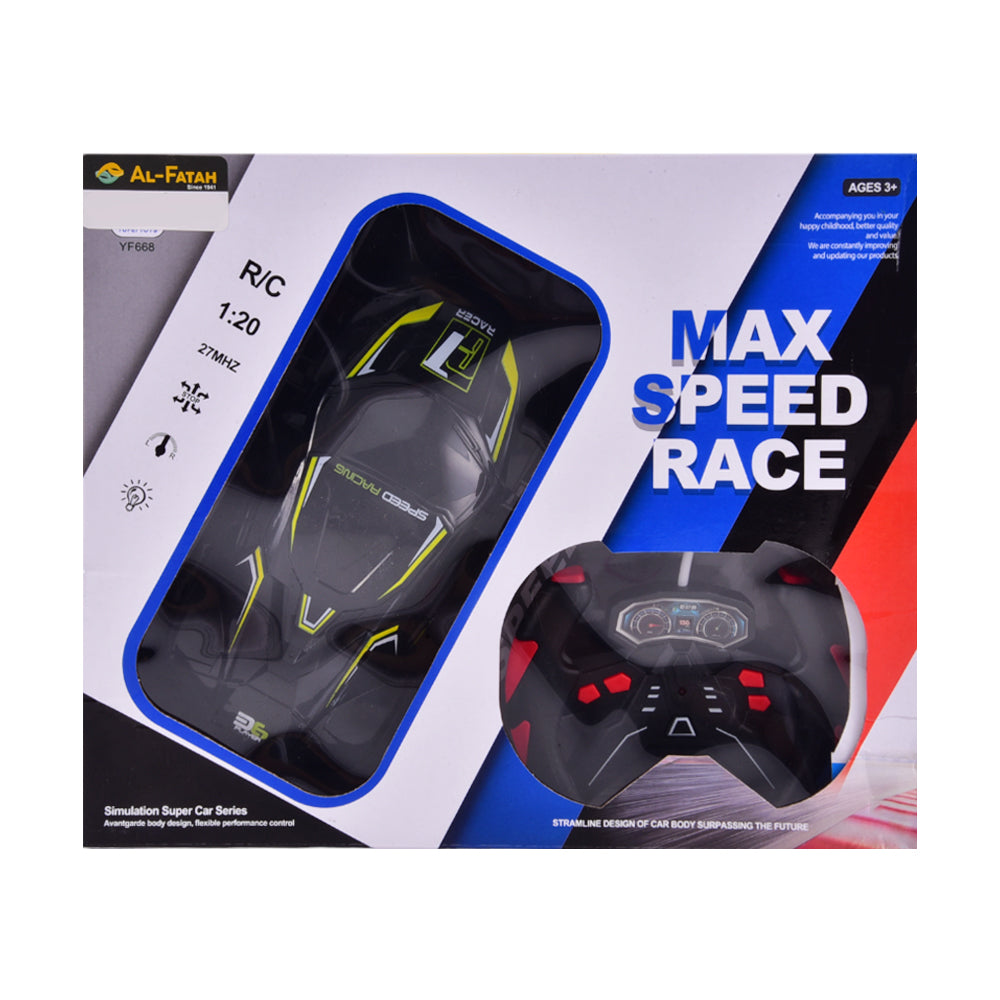 YF668-P4A 120 MAX SPEED CAR W-STEERING R/C