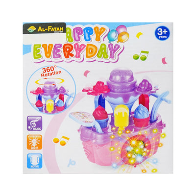 8878A MUSICAL SHIP ICE CREAM CART