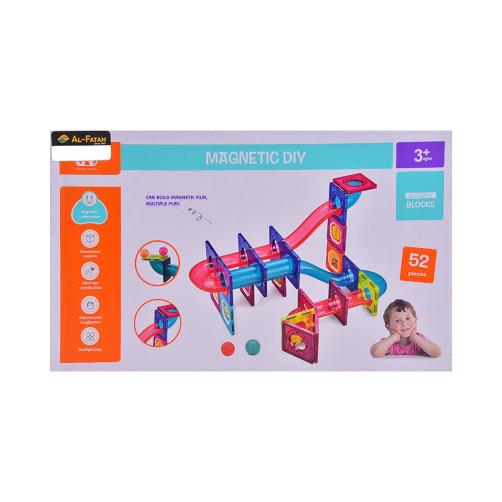 CH1008 DIY MAGNETIC BUILDING BLOCKS SET 52PCS